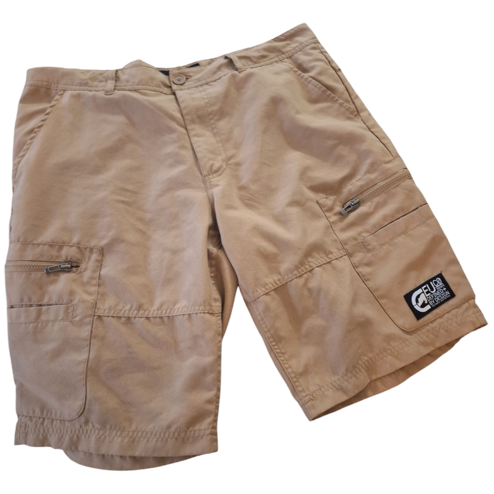 Tan Cargo Shorts for Men